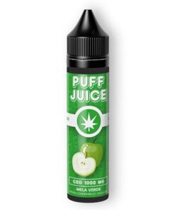 CannaBe Puff Juice Aroma Mela Verde - Liquido Scomposto con Cbd