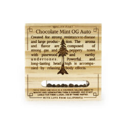 Chocolate Mint OG Auto - Humboldt Seed Organization