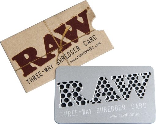 Grinder Card in metallo - RAW
