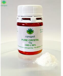 Canapoil Pure Crystal CBD Cristali di Cannabis con Purezza Superiore al 99%