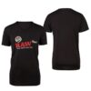 T-Shirt Black Uomo con scollo a V - RAW
