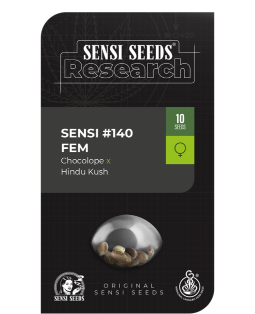 Sensi #140 Femminizzati [Chocolope x Hindu Kush] Sensi Seeds Research