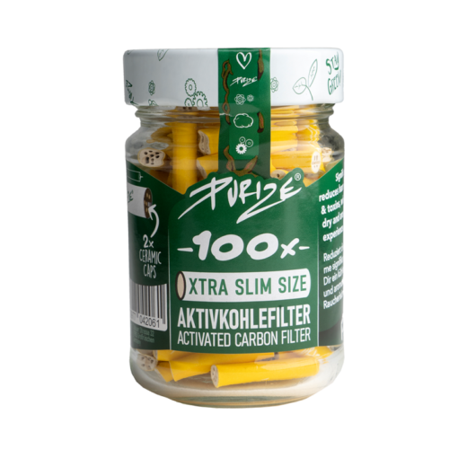 Purize Filters 100 XTRA SLIM - YELLOW