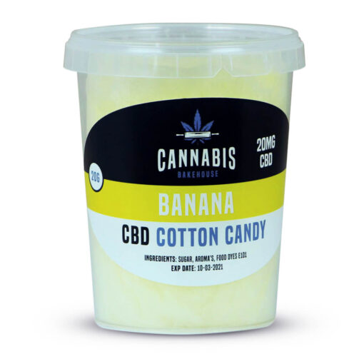 Cannabis Bakehouse Banana Cbd Cotton Candy