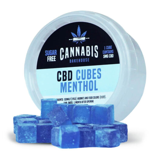 Cannabis Bakehouse CBD Cubes Menthol