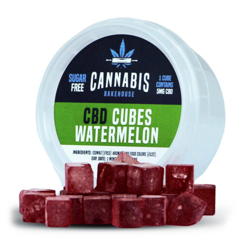 Cannabis Bakehouse CBD Cubes Watermelon