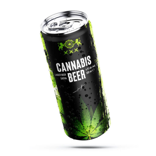 HaZe Cannabis Lager Beer Sativa