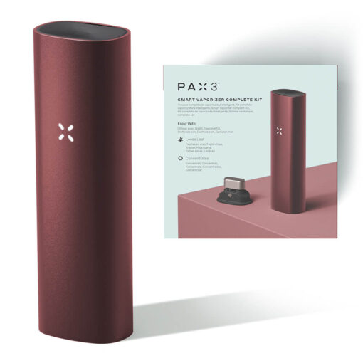 PAX 3 Burgundy Kit Completo