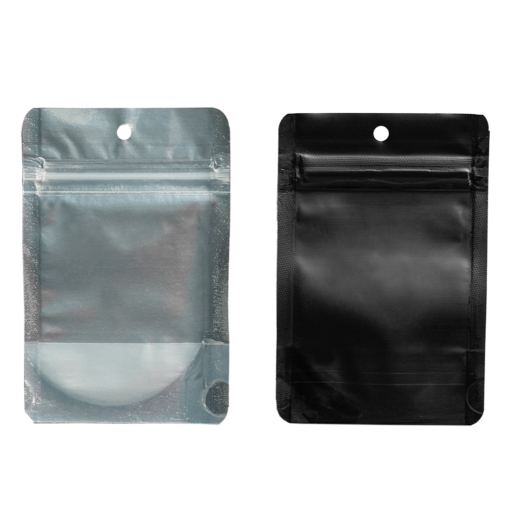 Qnubu Zip Bags Nero 3,5gr 8,5x13cm Confezione 50pz