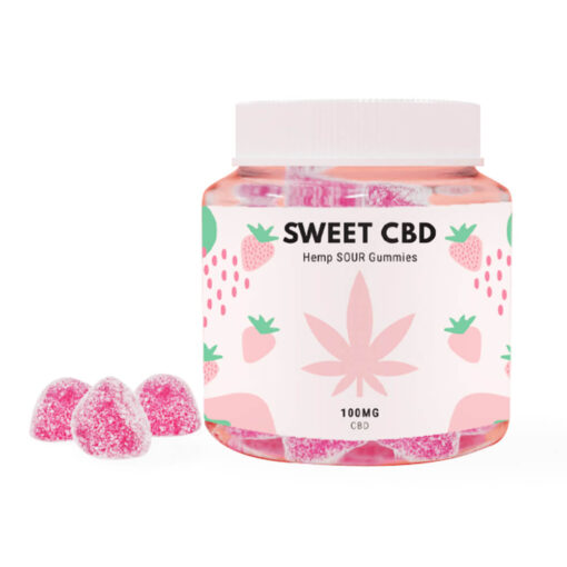 Sweet CBD Caramelle Gommose alla Fragola