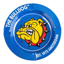 The Bulldog Ashtray International Blue