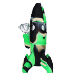 Urban Crew Green/Black Missile Led Bong