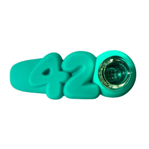 Urban Crew Pipa in Silicone 420 Turchese