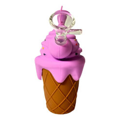 Urban Crew Pipa in Silicone Cono Gelato Viola