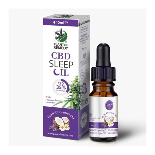 Plant of Remedy Sleep Oil Olio di Cocco 35% CBD (10ml)