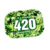 V-Syndicate 420 Green Leaves Rolling Tray