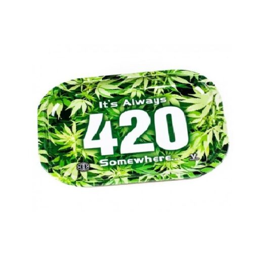 V-Syndicate 420 Leaves Rolling Tray