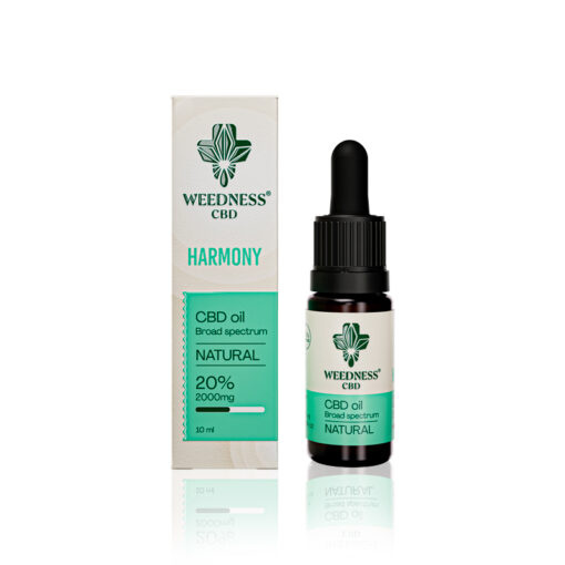 Weedness Harmony Olio di Cbd Natural 20%