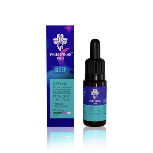 Weedness Sleep Olio di Cbd 20%