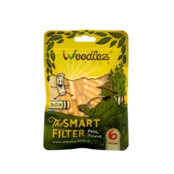 Weedlez Smart Filter 50pz 6mm YELLOW