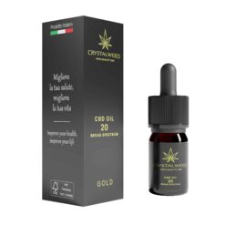 Crystalweed Olio di CBD 20% Gold Broad Spectrum