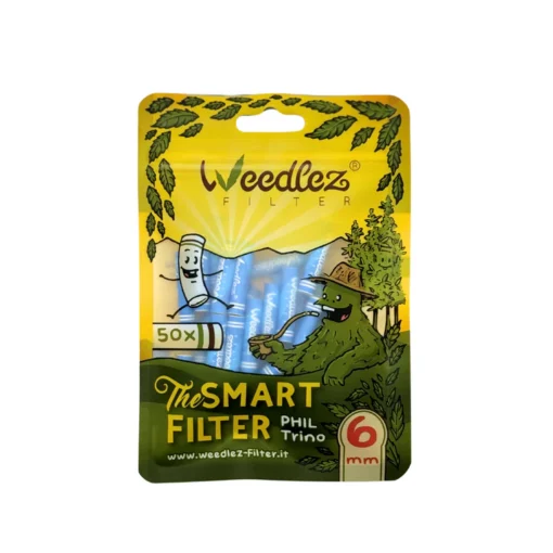 Weedlez Smart Filter 50pz 6mm AZZURRO