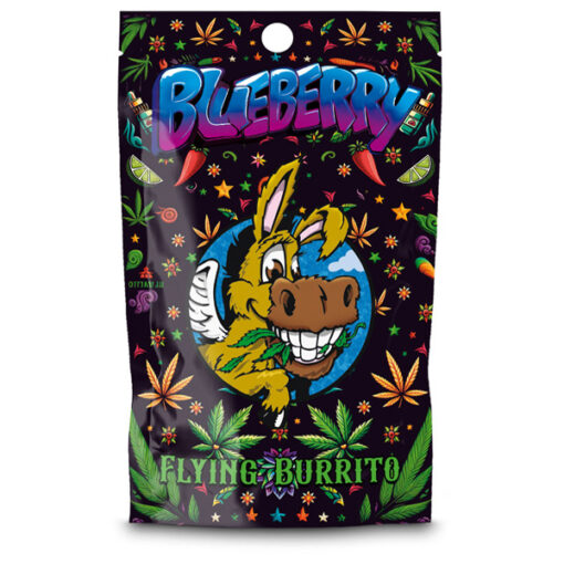 CBD Hash Flying Burrito Blueberry 25 gr.