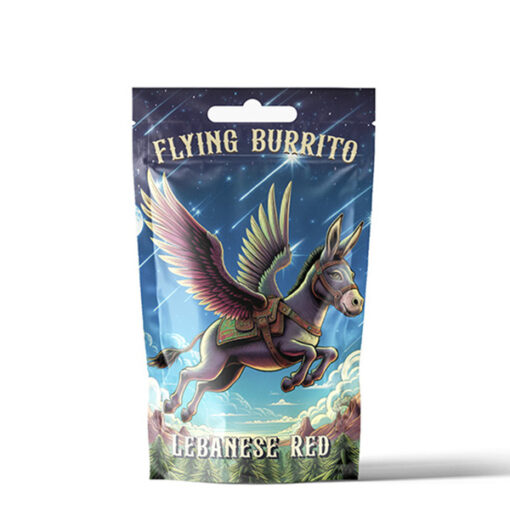 CBD Hash Flying Burrito Lebanese Red