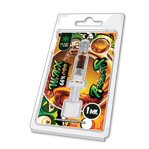 Plant of Life CBD Wax 66% Amnesia Haze 1 ml.