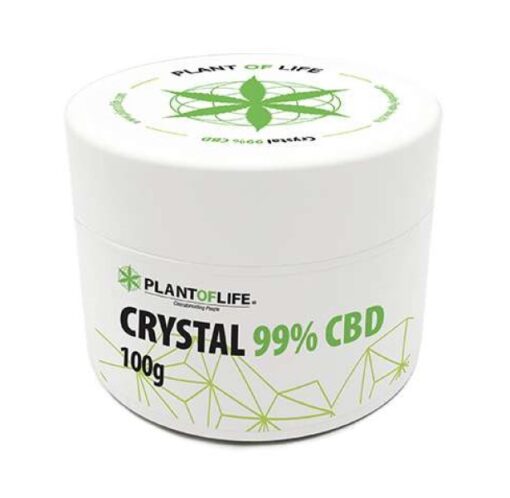 Plant of Life Crystal CBD 99% Powder 100 gr.