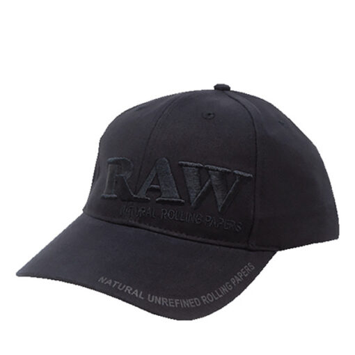 Raw Poker Hat Total Black