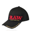 Raw Poker Hat Black & Red