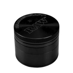 Hammercraft x RAW 4-Piece Grinders Black 55 mm.