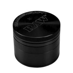 Hammercraft x RAW 4-Piece Grinders Black 63 mm.