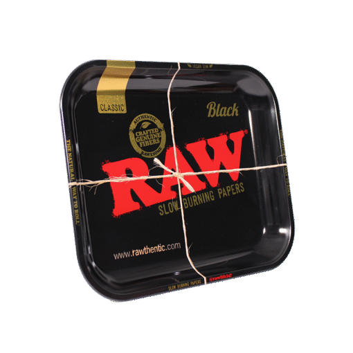 Raw Black Rolling Tray LARGE