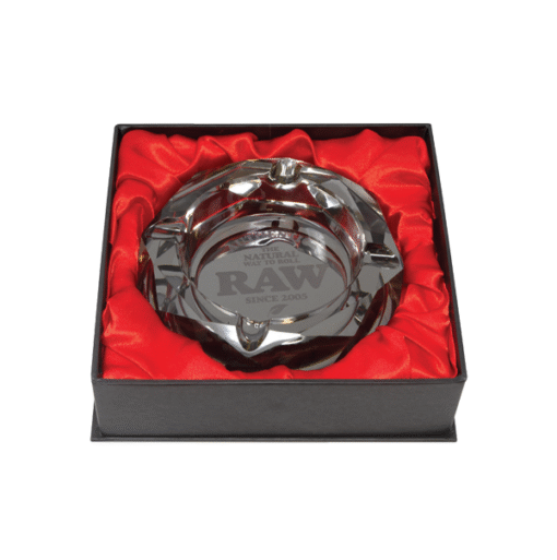 Raw Darkside Prism Glass Ashtray