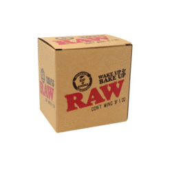Raw Wake Up & Bake Up Mug Black