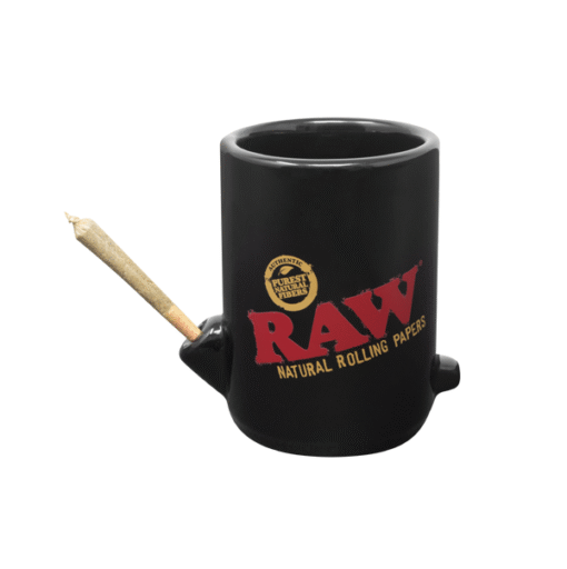 Raw Wake Up & Bake Up Mug Black