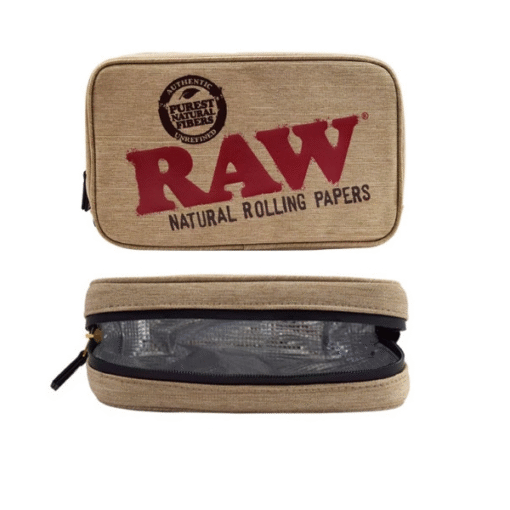 Raw Smell Proof Smokers Pouch 27.5x16x7cm. - immagine 2