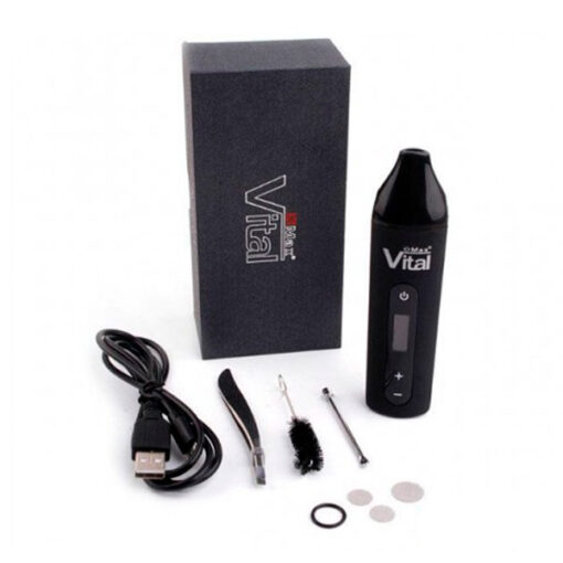 Vaporizador X-vape X-max Vital Black - immagine 2